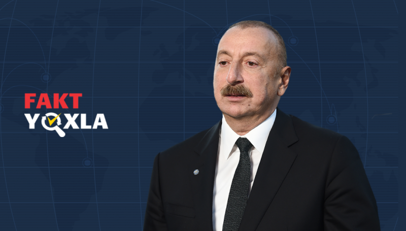Prezidentin yanlış iddiası: ABŞ Azərbaycana yardımı qadağan edən 907-ci düzəlişi ləğv edib