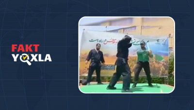 Saxta görüntü: Tehranda “Qələbə bayramı” keçirilib
