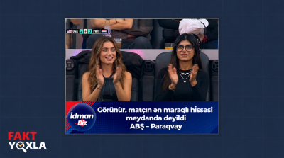 Saxta foto: Porno-ulduz Mia Khalifanın dünya çempionatı matçından çəkilmiş fotosu