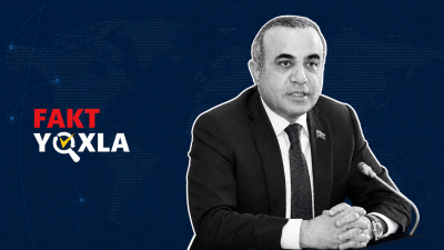 Deputat Azay Quliyevin yanlış iddiası: Tramp deyir ki, NATO ölkələri ÜDM-lərinin 5 faizini NATO-ya verməlidir.